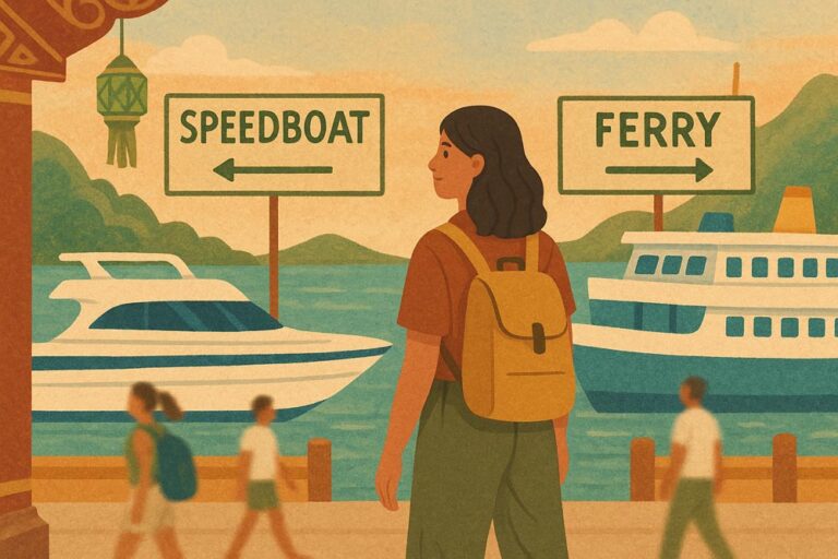 Thaïlande : Speed boat ou ferry pour passer d’une île à l’autre ? Mon guide pour bien choisir !