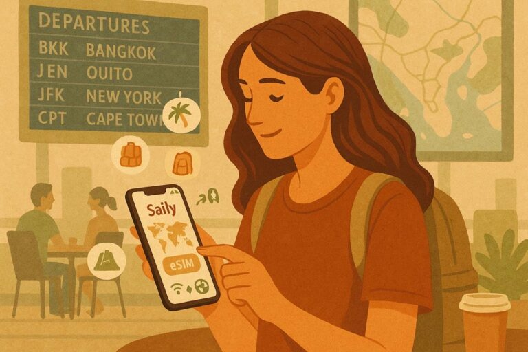 Voyager connecté sans galère : pourquoi j’adore l’appli Saily pour mes e-SIM