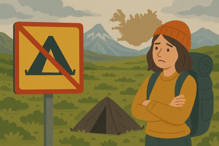 Camping en Islande - ce qu’il faut savoir avant de planter sa tente
