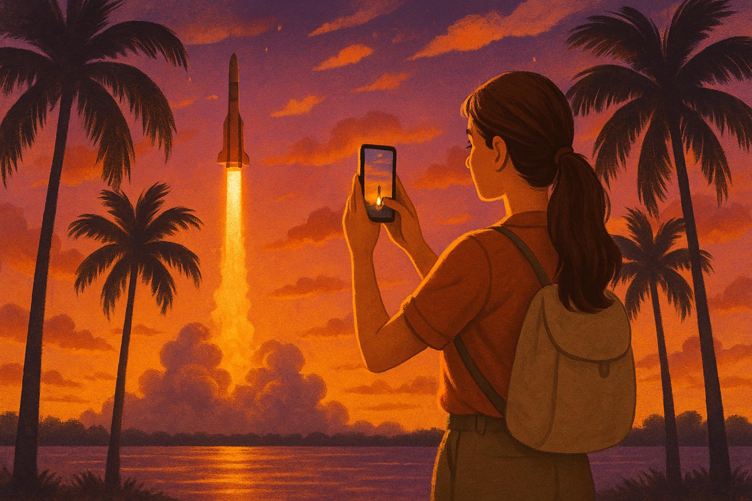 Floride : Mon incroyable expérience d'un lancement de fusée... et comment toi aussi tu peux le vivre !