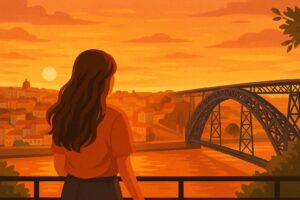 Porto : Le plus beau coucher de soleil depuis le Jardim do Morro (et mes conseils pour un verre en rooftop)