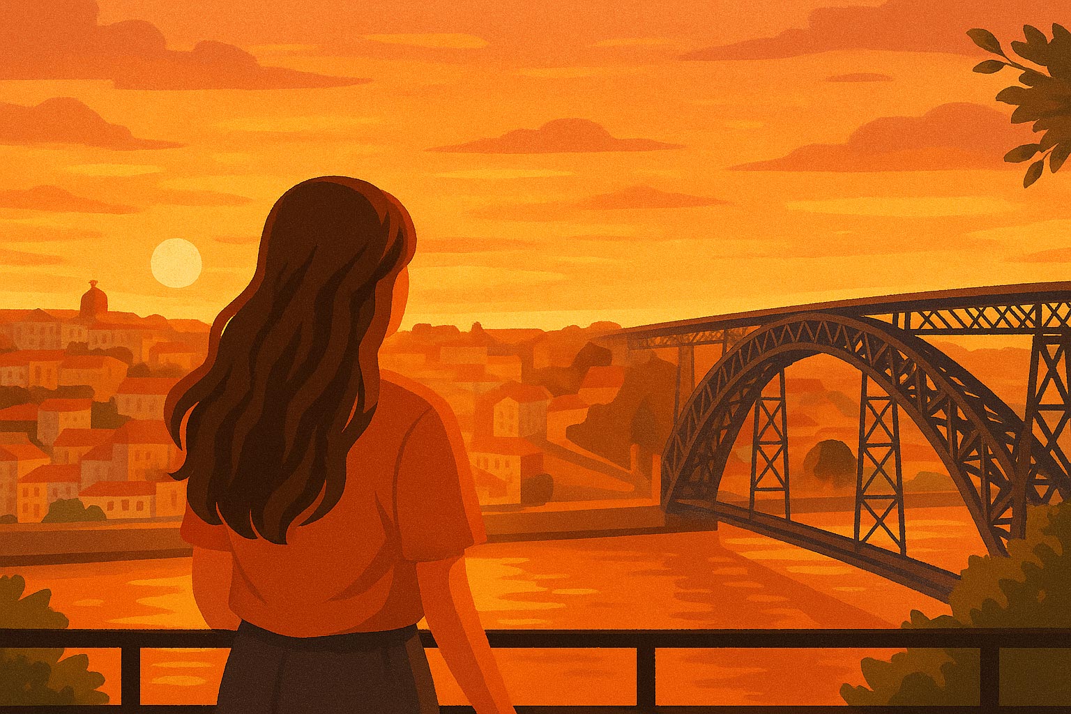 Porto : Le plus beau coucher de soleil depuis le Jardim do Morro (et mes conseils pour un verre en rooftop)