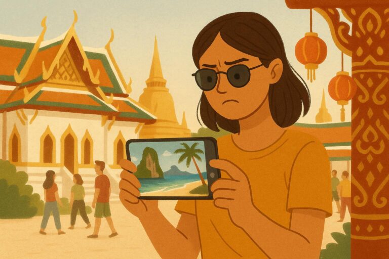 Thaïlande : Entre photos de rêve sur lnstagram... et la réalité sur place