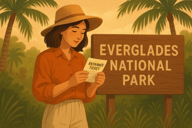 Floride: Tout savoir sur le ticket d'entrée des Everglades (et pourquoi il ne faut surtout pas le perdre !)