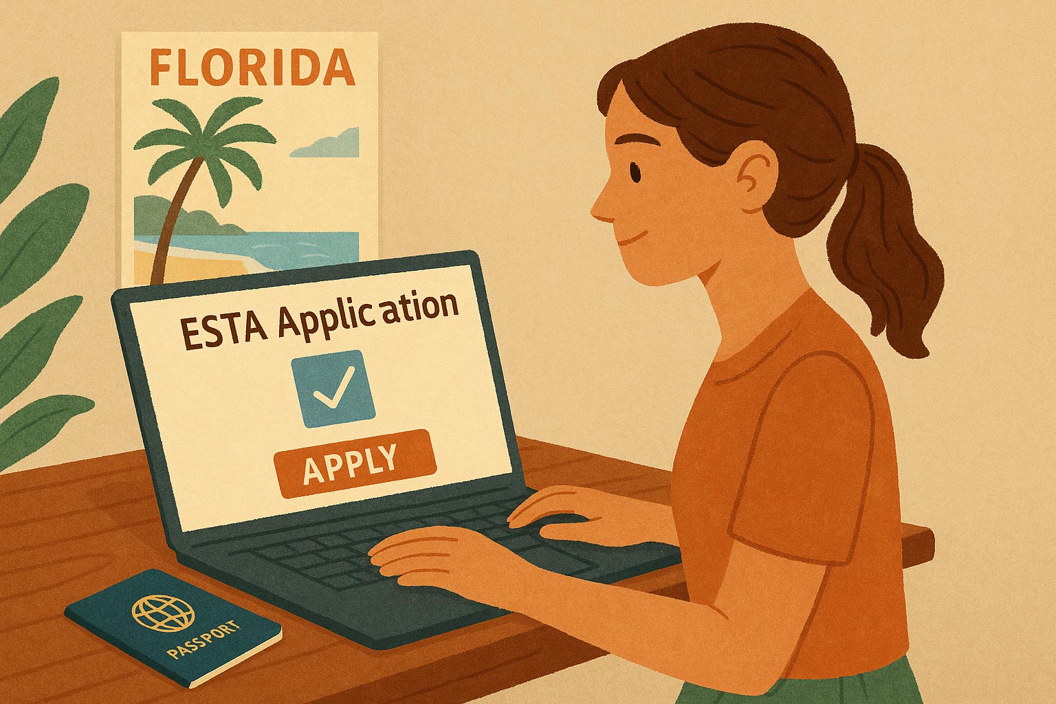 Floride: Pense à faire ton ESTA avant de partir! Mode d'emploi simple et rapide